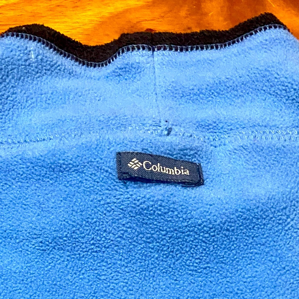 Columbia Thin Fleece Mock Turtle Neck Shirt